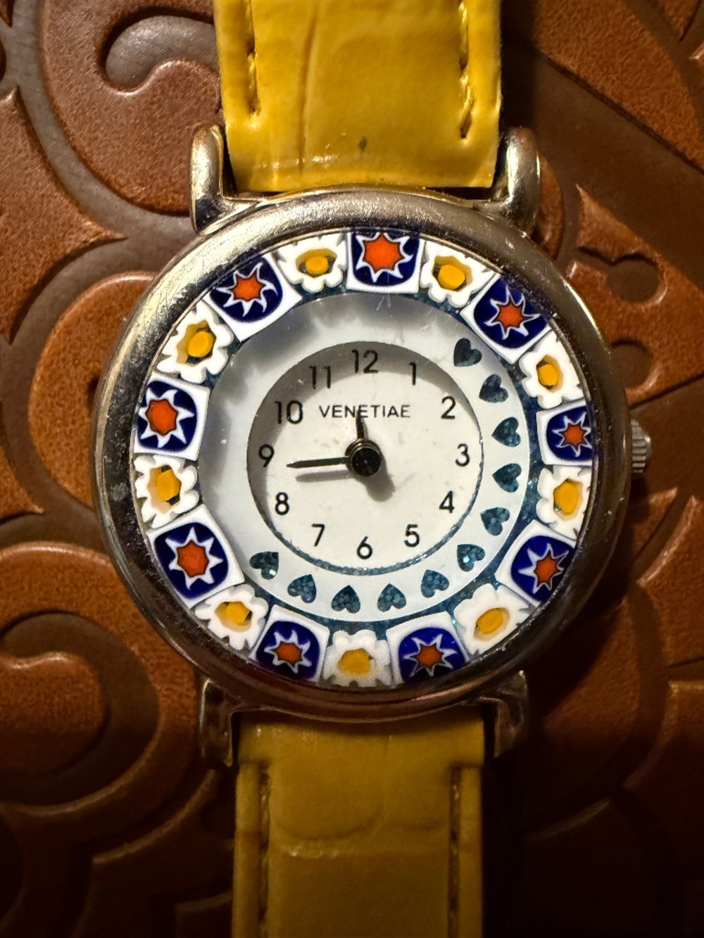 Murano Glass Millefiori Watch